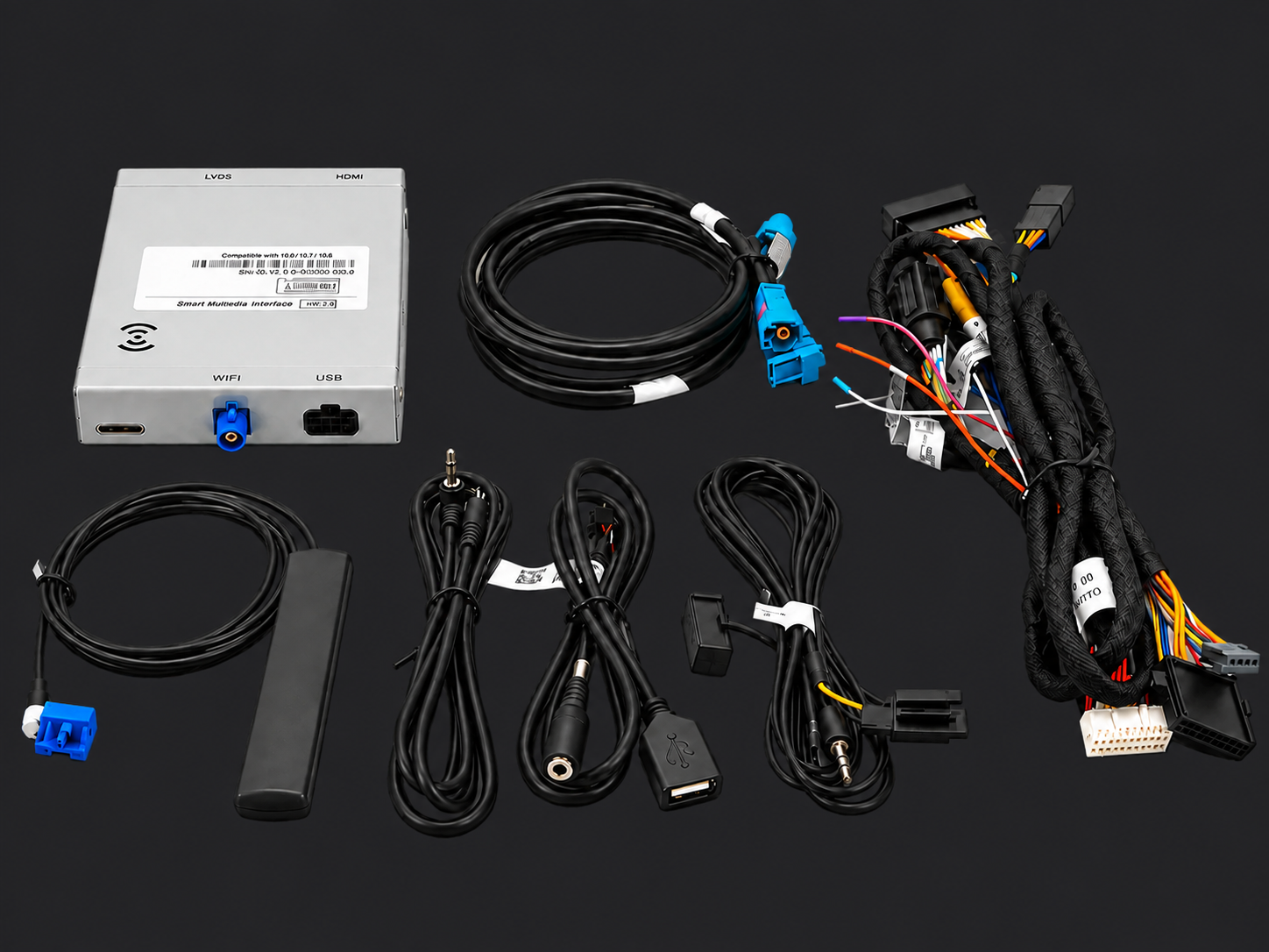Modulo Interface CarPlay + Android Auto para Audi