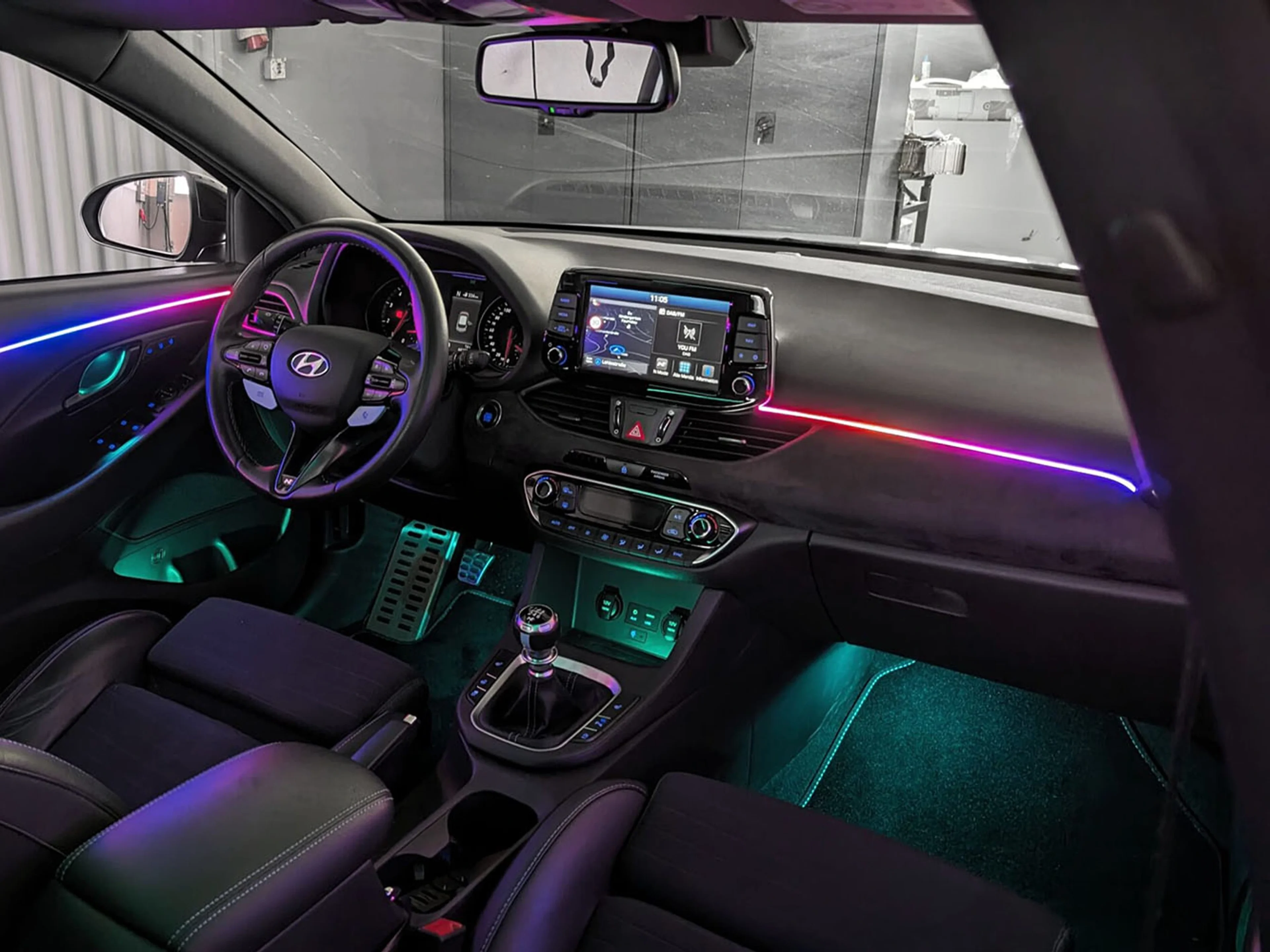 Iluminación Ambiental Hyundai i30