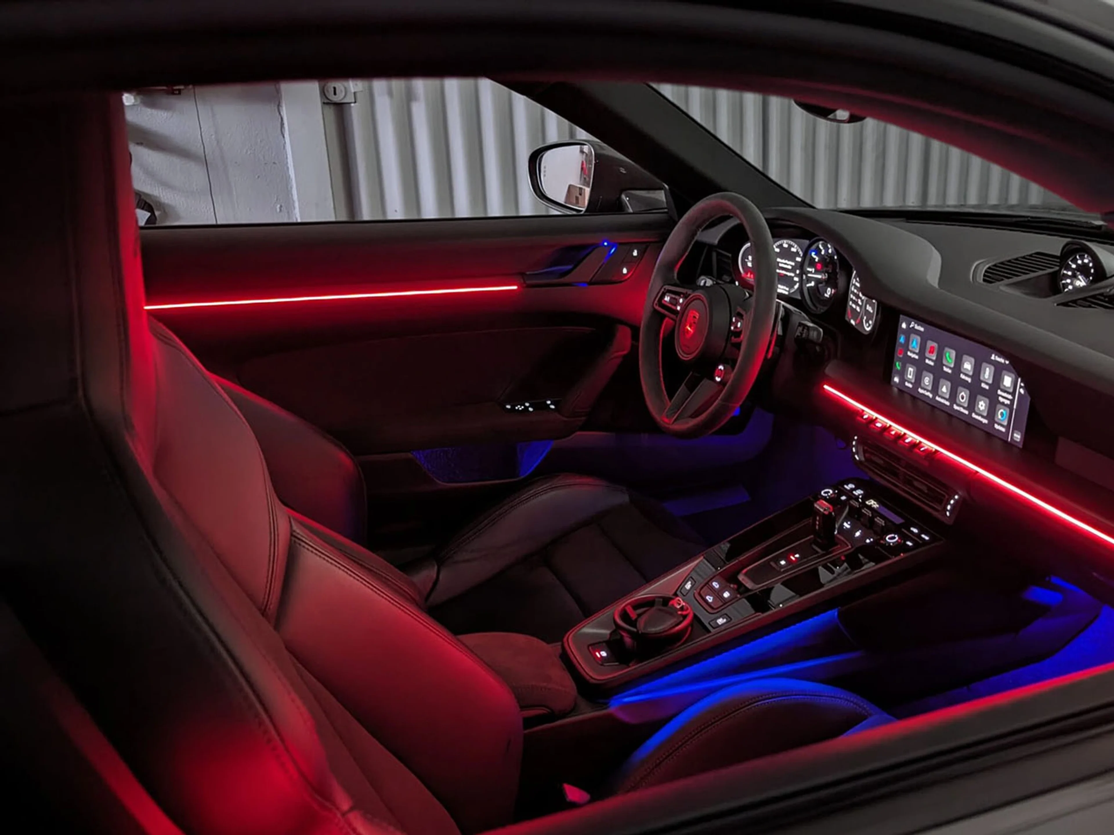 Iluminación Ambiental Porsche 911