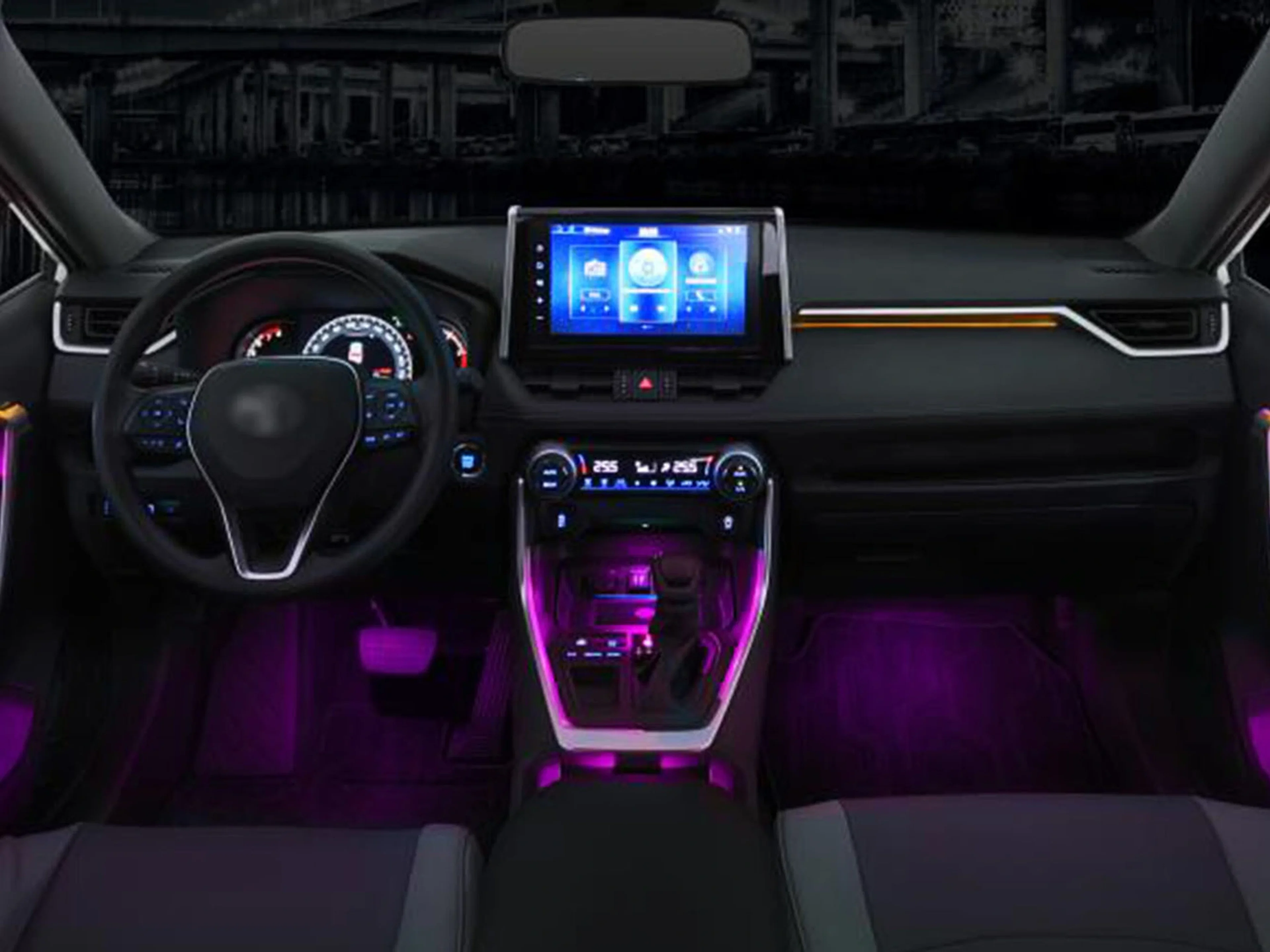 Iluminación Ambiental Toyota RAV4