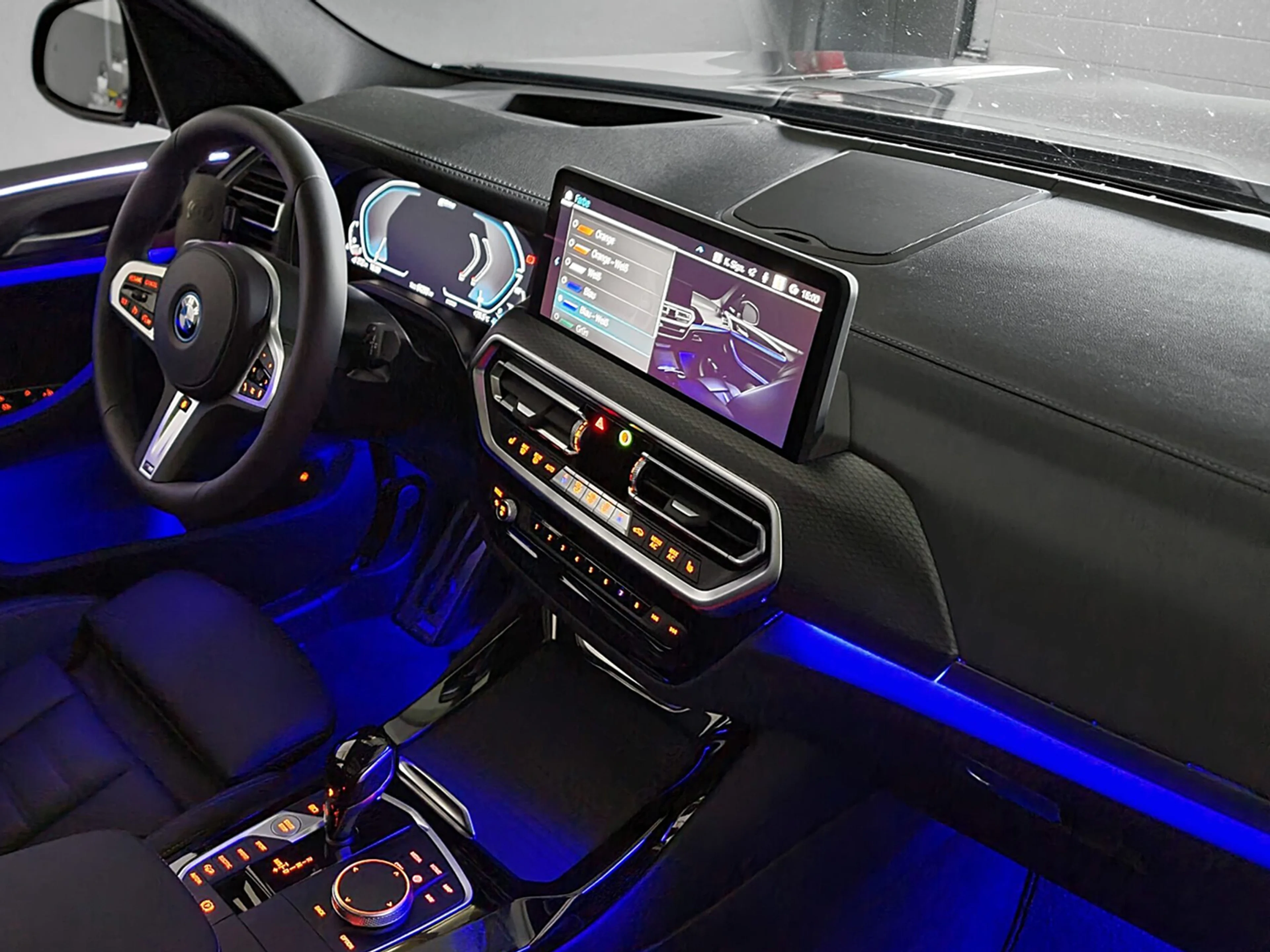 Iluminación Ambiental BMW X3 (G01)