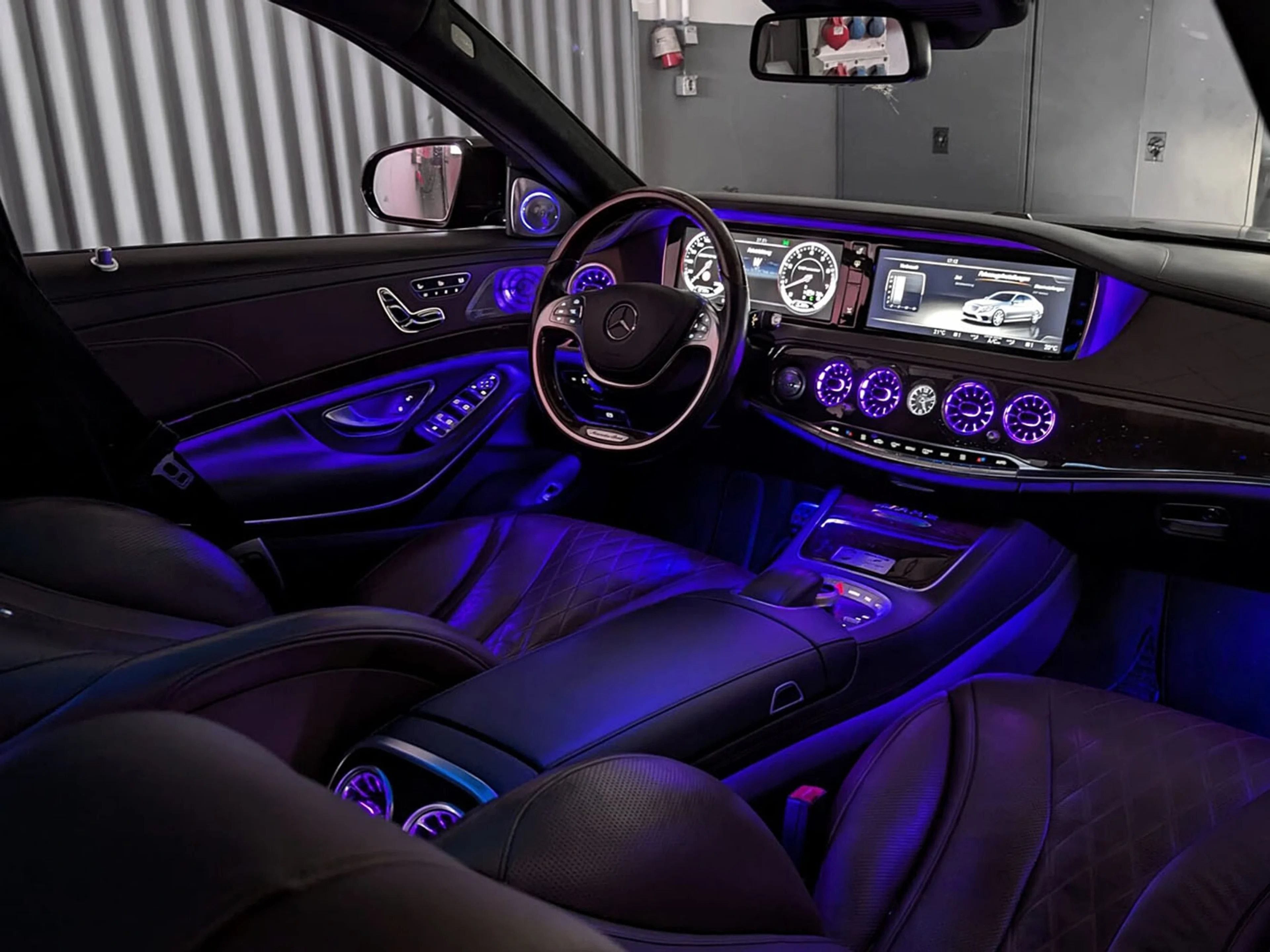 Iluminación Ambiental Mercedes-Benz Clase S (W222)