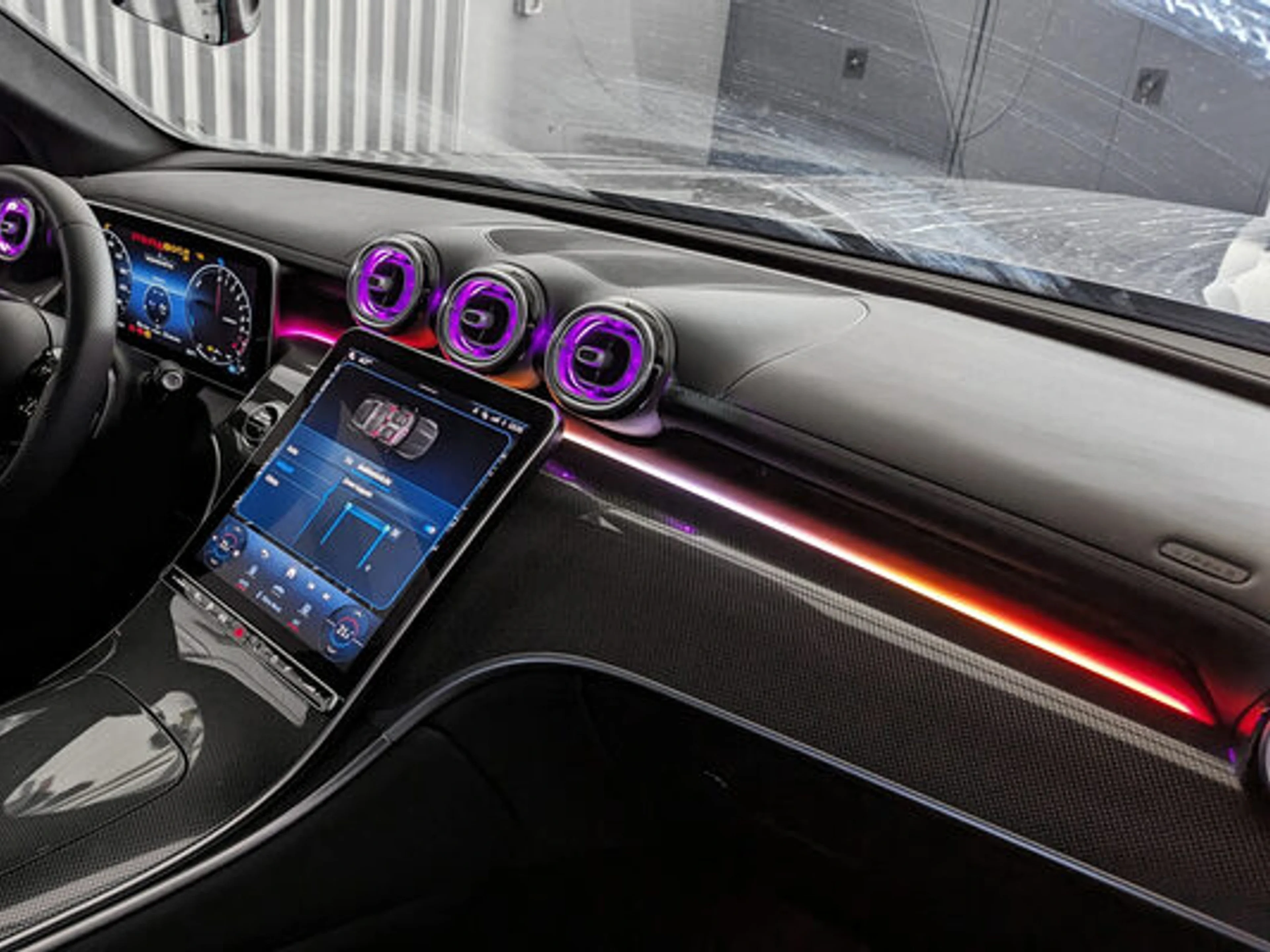 Iluminación Ambiental para Mercedes GLC X254