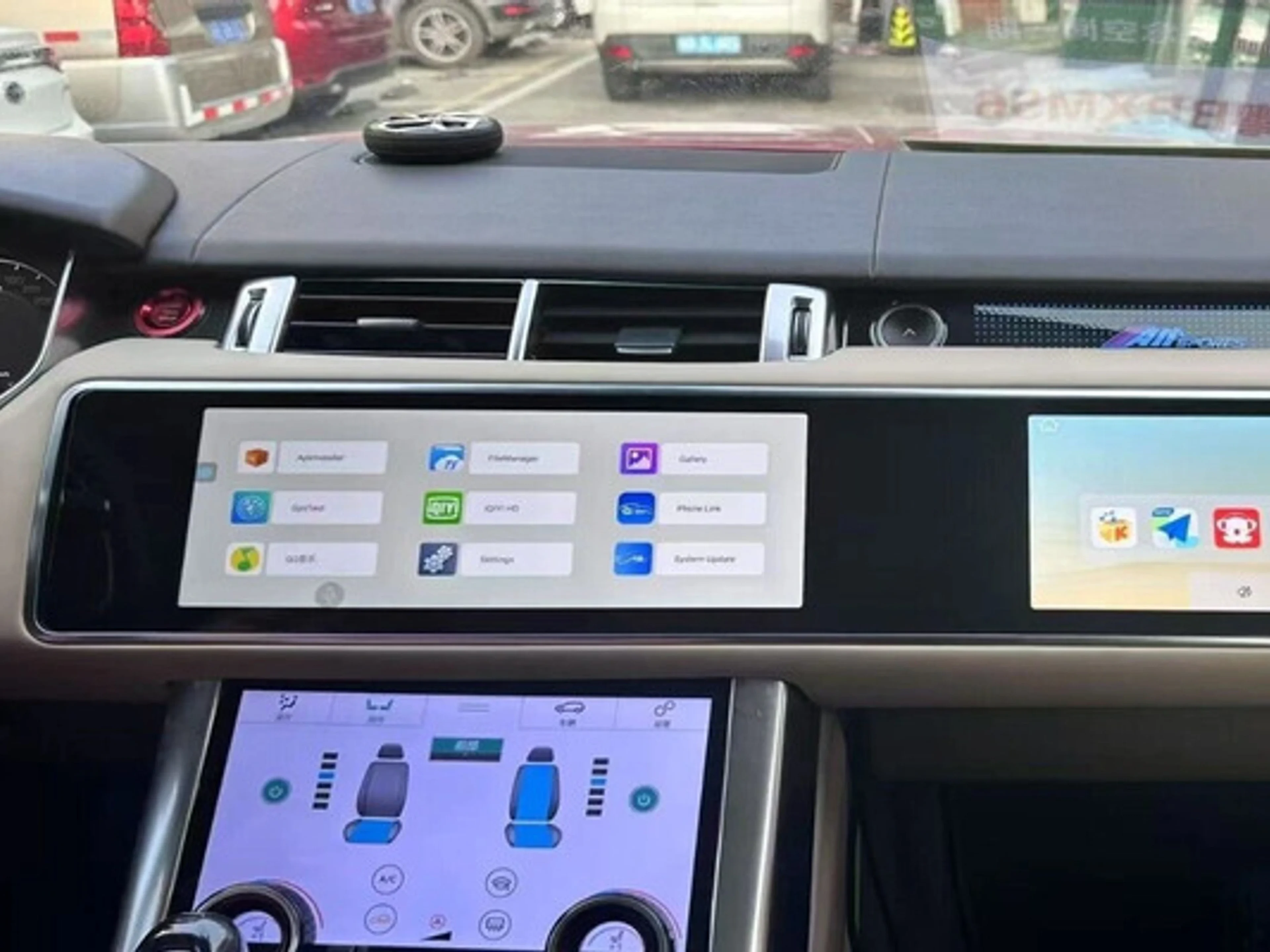Pantalla Dual Range Rover Vogue