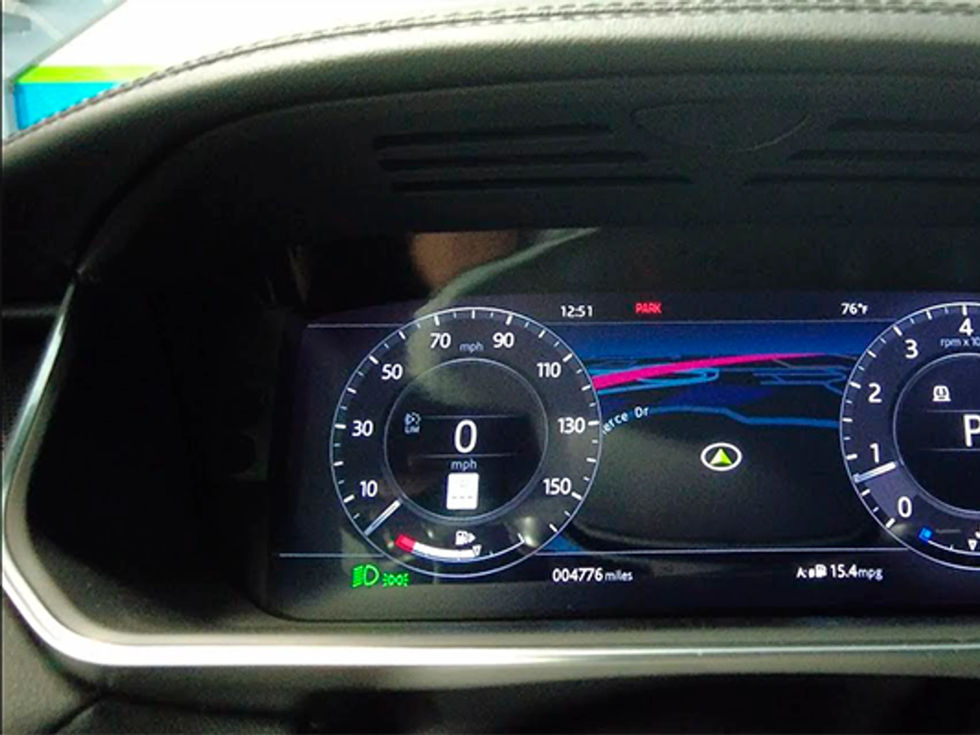 Cuadro digital Range Rover