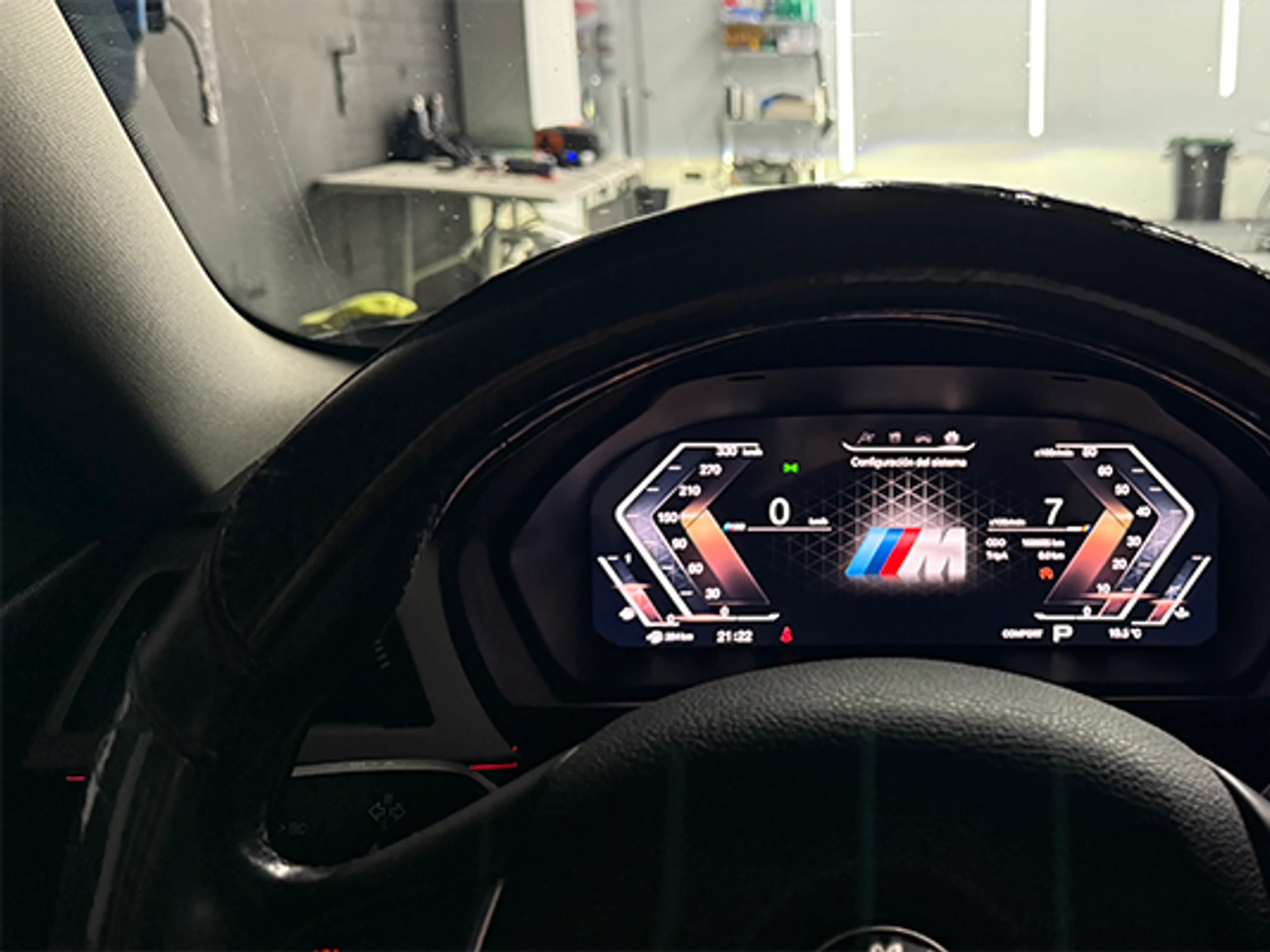 Cuadro digital integrado BMW