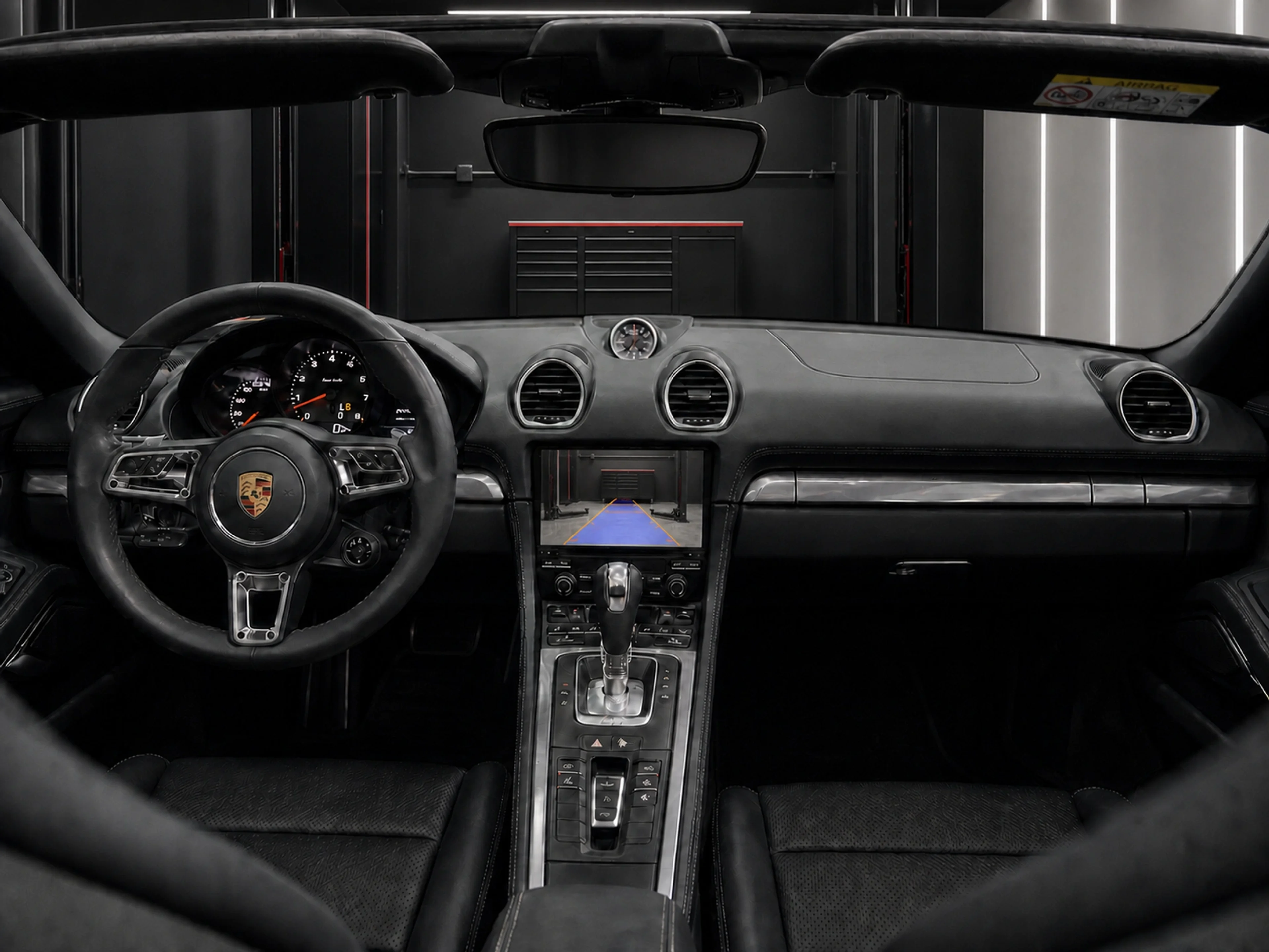 Cámara Trasera Específica Porsche 718 Boxter
