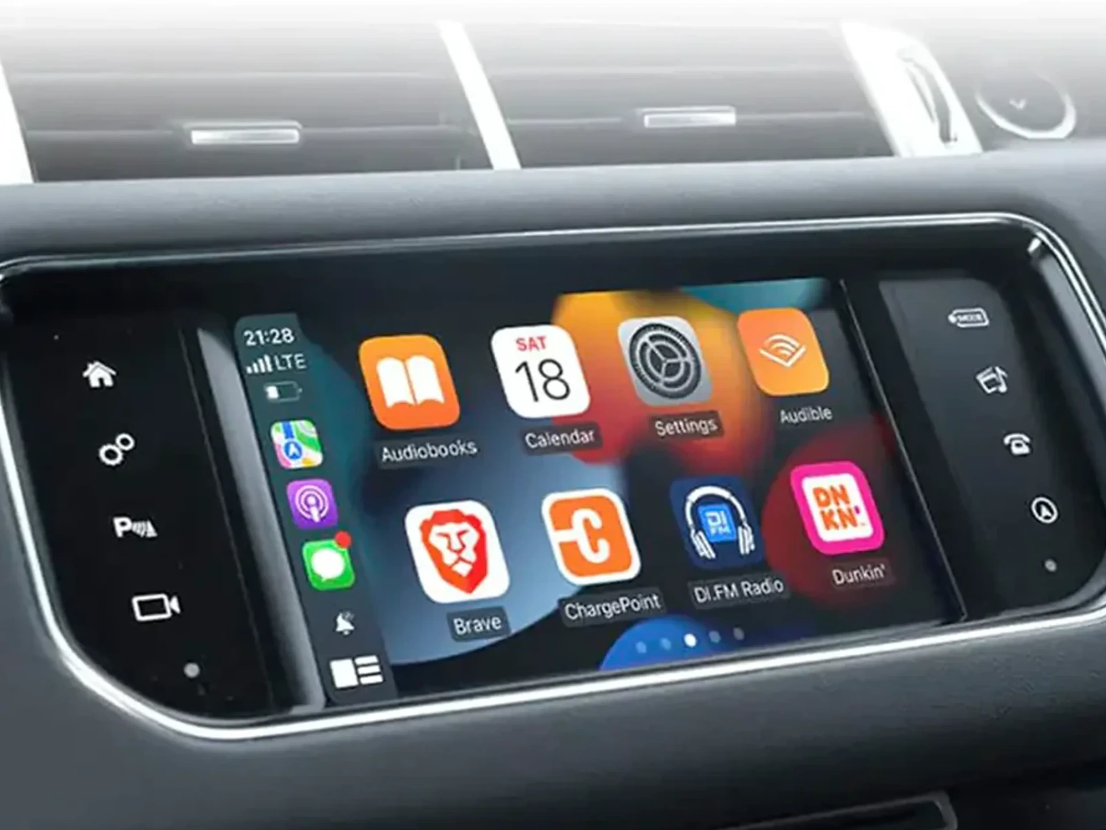 Modulo Interface CarPlay + Android Auto para Range Rover