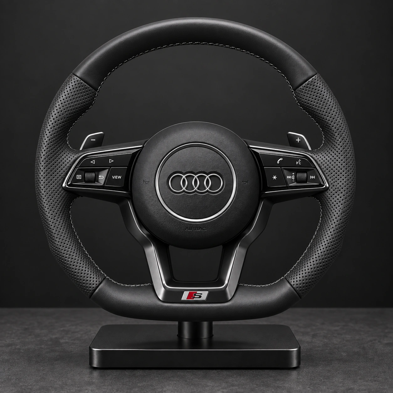 Volante Audi S line personalizado