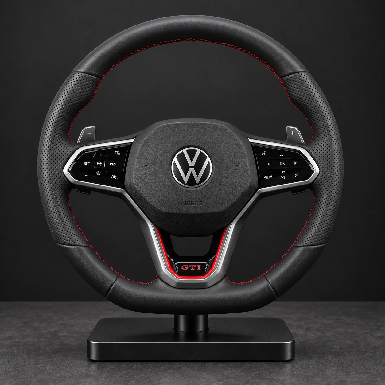Volante Volkswagen GTI / R personalizado
