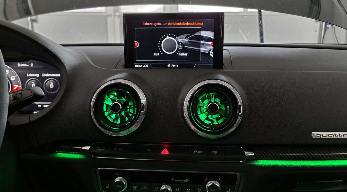 Iluminación Ambiental Audi A3  (8V) - Imagen 15