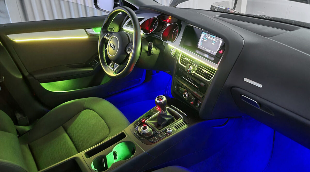 Iluminación Ambiental Audi A4 (B8) - Imagen 8