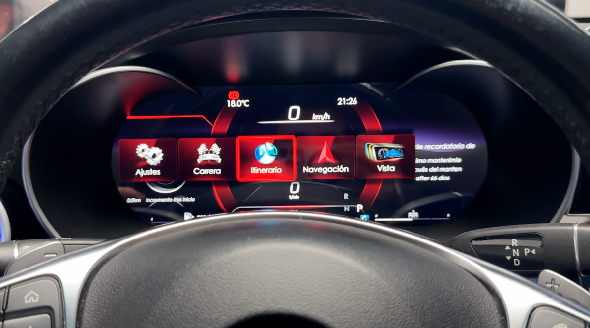 Cuadro de Instrumentos Digital Integrado Mercedes GLC - Imagen 2