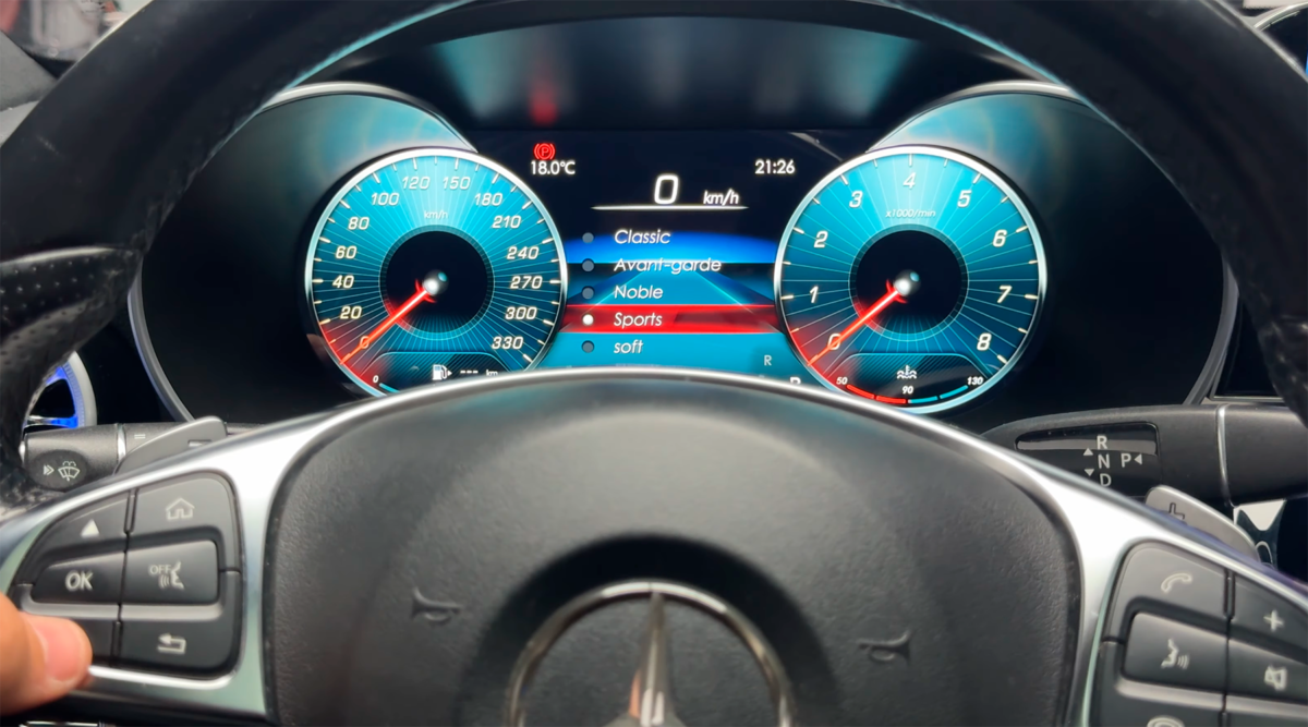 Cuadro de Instrumentos Digital Integrado Mercedes GLC - Imagen 4