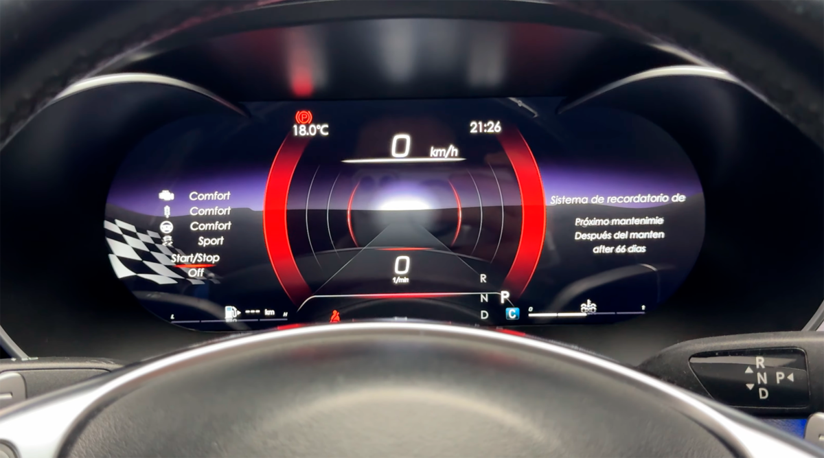 Cuadro de Instrumentos Digital Integrado Mercedes GLC - Imagen 6