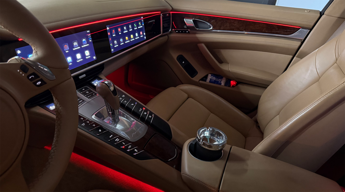 Iluminación Ambiental Porsche Panamera 970 - Imagen 3