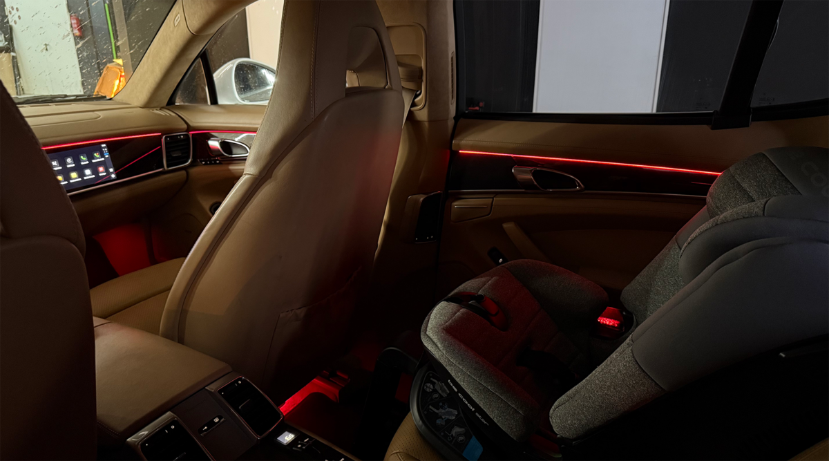 Iluminación Ambiental Porsche Panamera 970 - Imagen 4