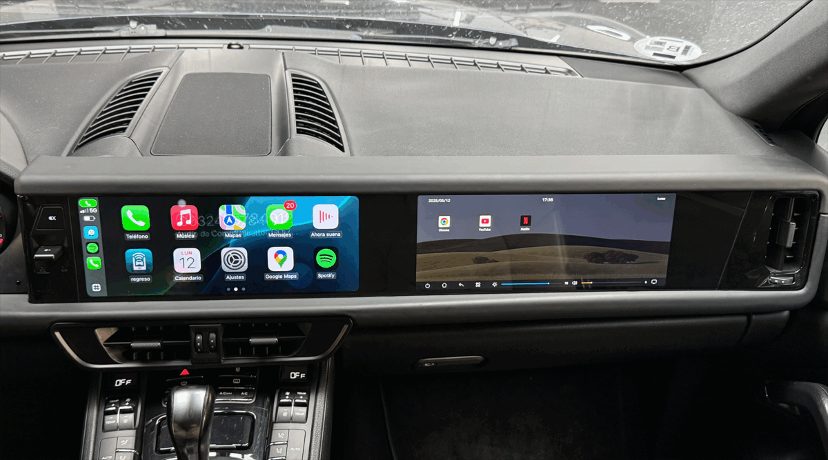 Pantalla Dual Porsche Cayenne - Imagen 4