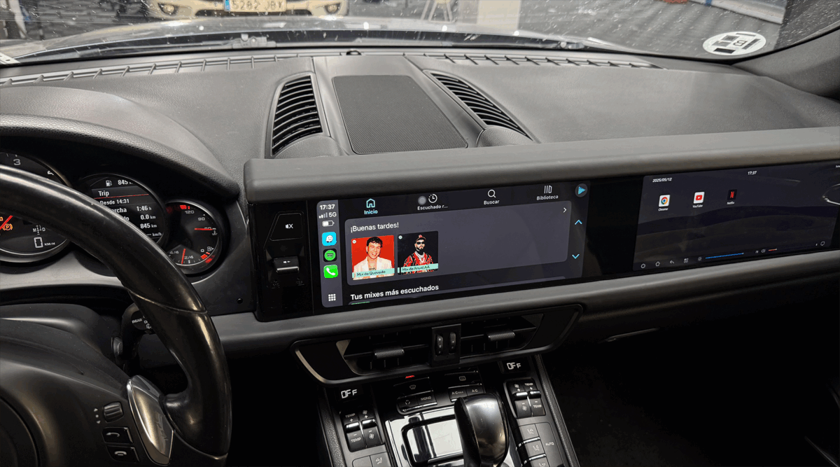 Pantalla Dual Porsche Cayenne - Imagen 6