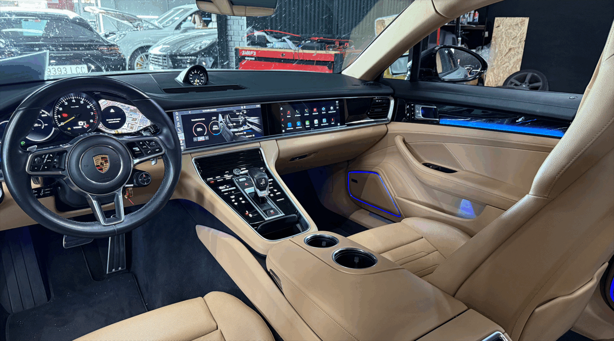 Iluminación Ambiental Porsche Panamera 971 - Imagen 9