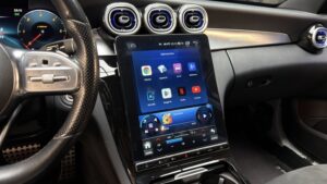 Pantalla Vertical Mercedes Clase C