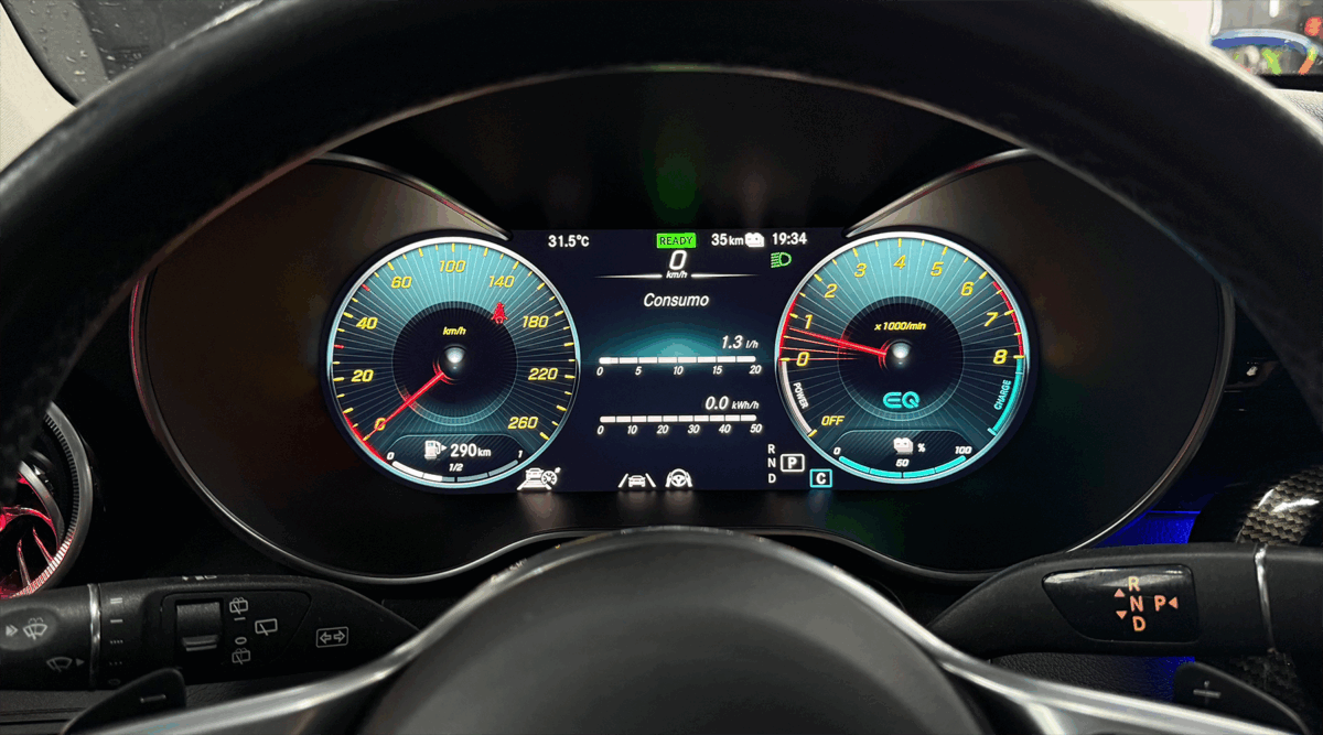 Pantalla Integrada 10,25” Original Mercedes Clase C - Imagen 4