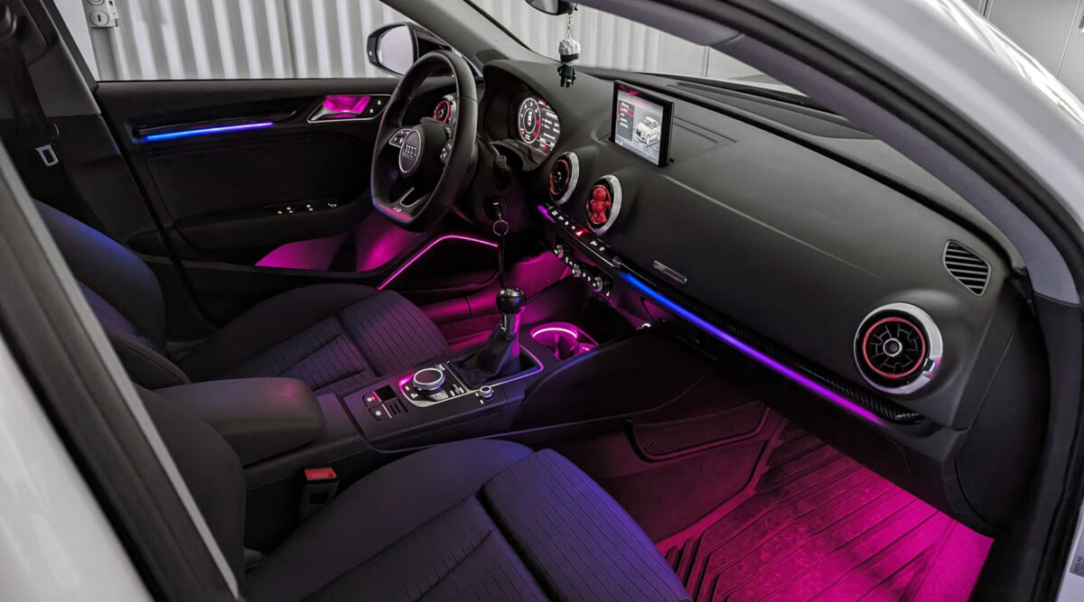 Iluminación Ambiental Audi A3  (8V) - Imagen 4