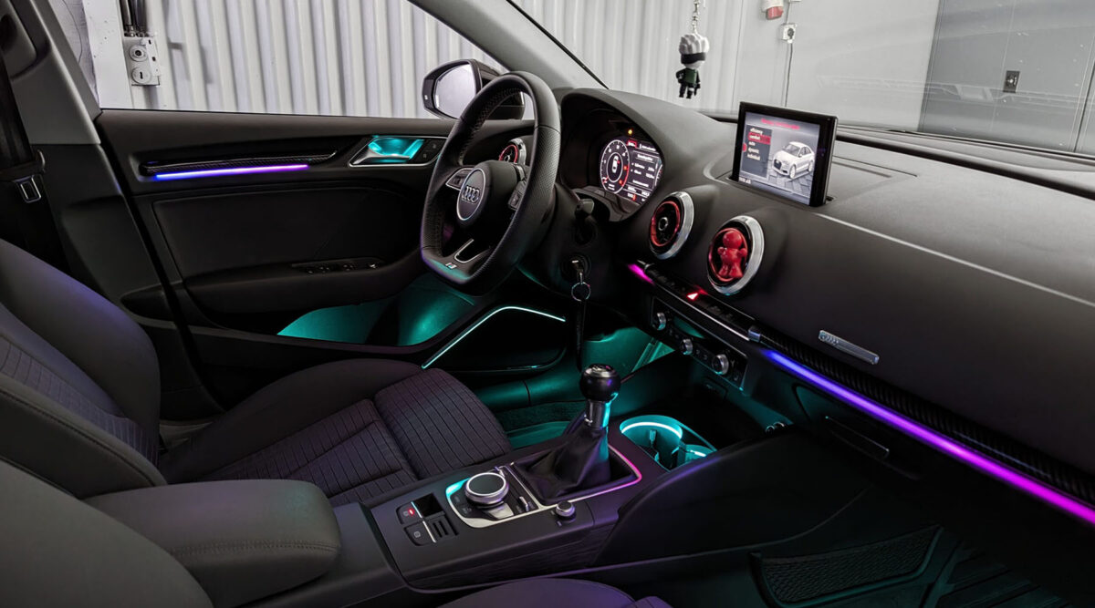 Iluminación Ambiental Audi A3  (8V) - Imagen 8