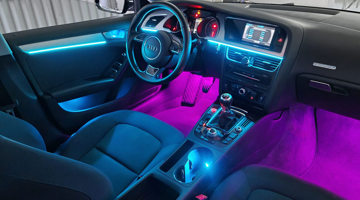Iluminación Ambiental Audi A4 (B8) - Imagen 6