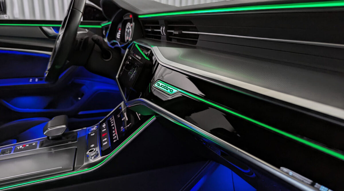 Iluminación ambiental AUDI A7 C8 4K - Imagen 3