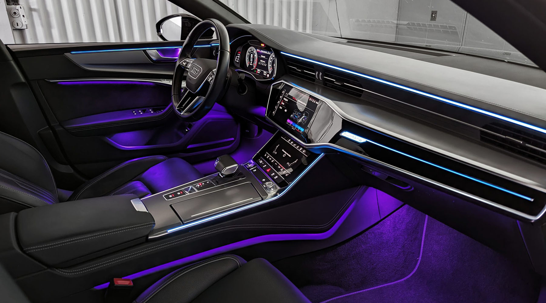 Iluminación ambiental AUDI A7 C8 4K - Imagen 5