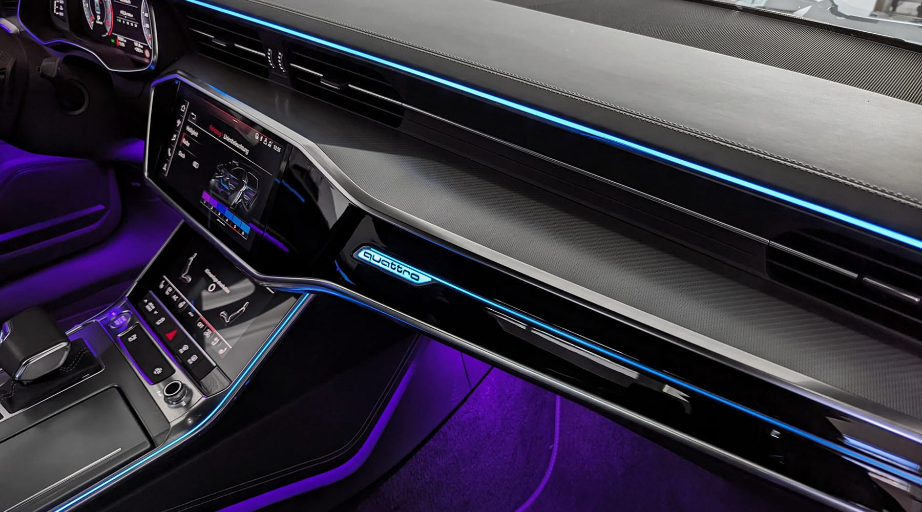 Iluminación ambiental AUDI A7 C8 4K - Imagen 6