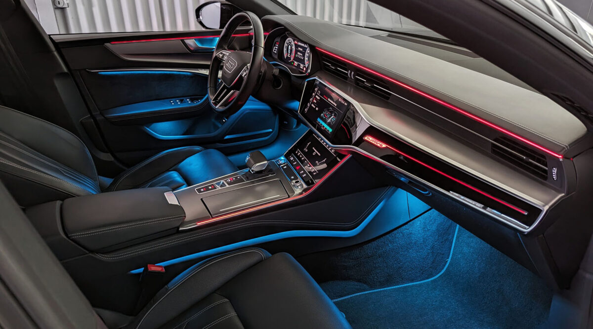 Iluminación ambiental AUDI A7 C8 4K - Imagen 8