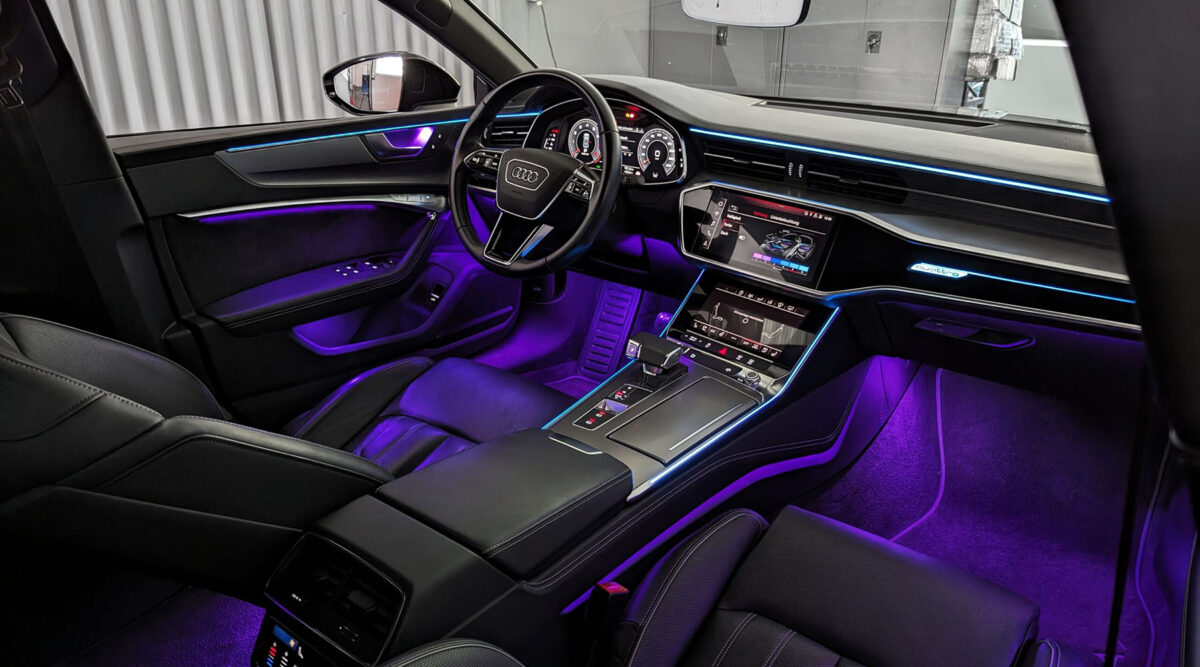 Iluminación ambiental AUDI A7 C8 4K - Imagen 9