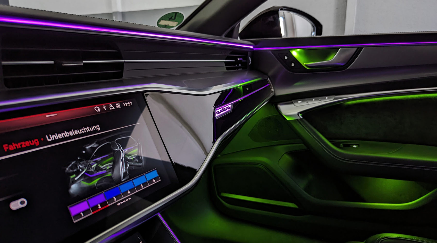 Iluminación ambiental AUDI A6 C8 4K - Imagen 10