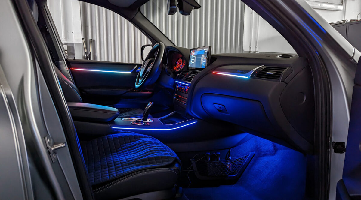 Iluminación Ambiental BMW X3 (F25) - Imagen 18