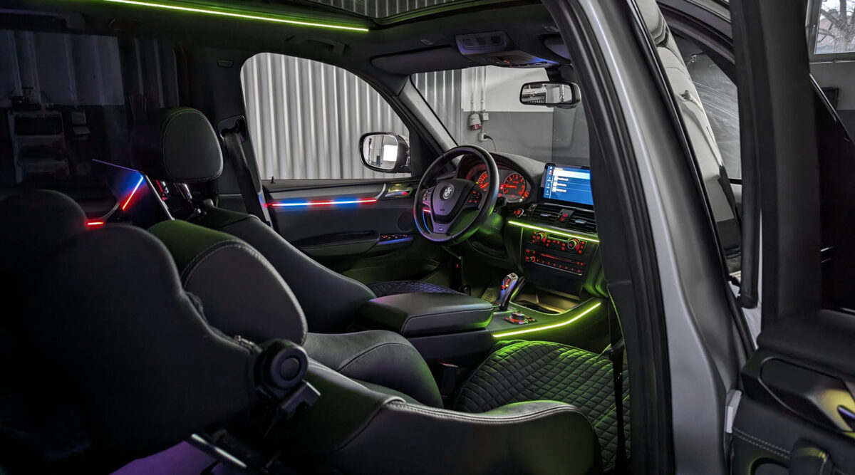 Iluminación Ambiental BMW X3 (F25) - Imagen 8