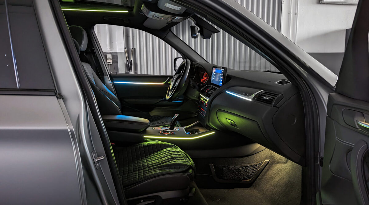 Iluminación Ambiental BMW X3 (F25) - Imagen 6