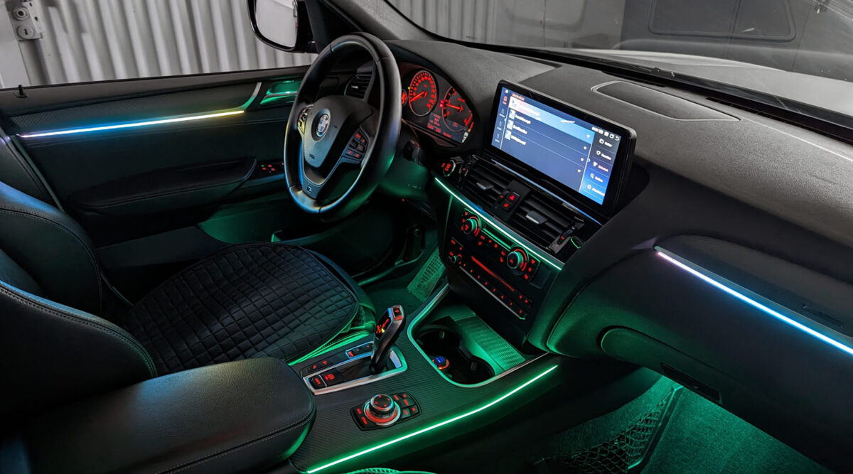 Iluminación Ambiental BMW X3 (F25) - Imagen 17