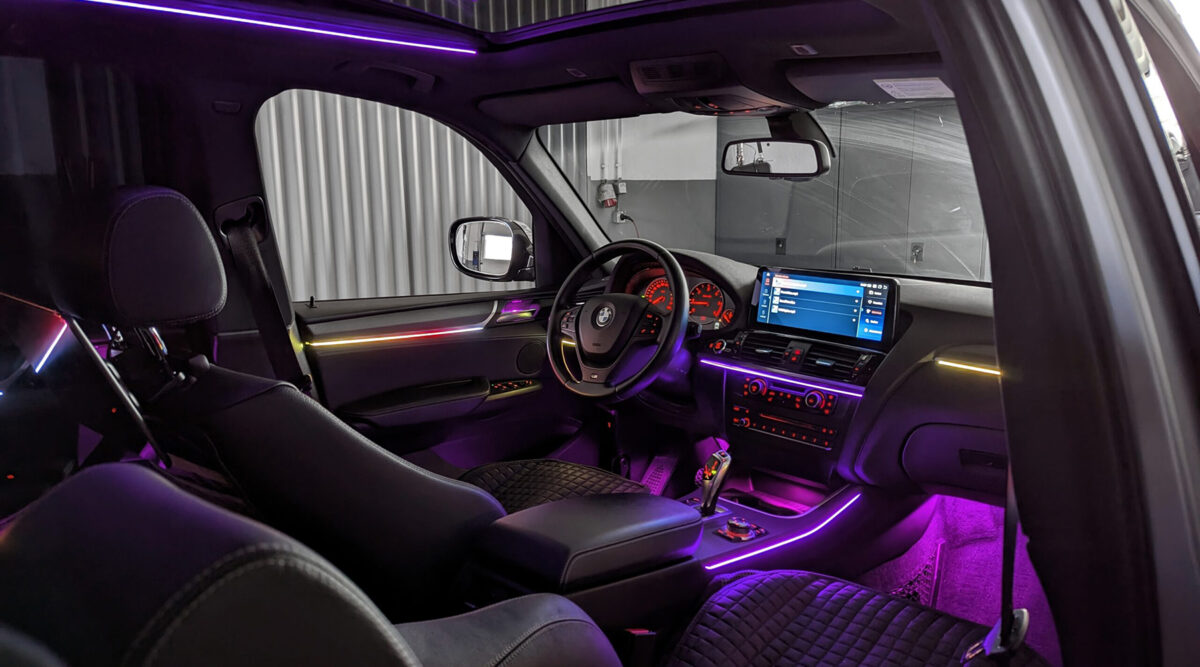Iluminación Ambiental BMW X3 (F25) - Imagen 16