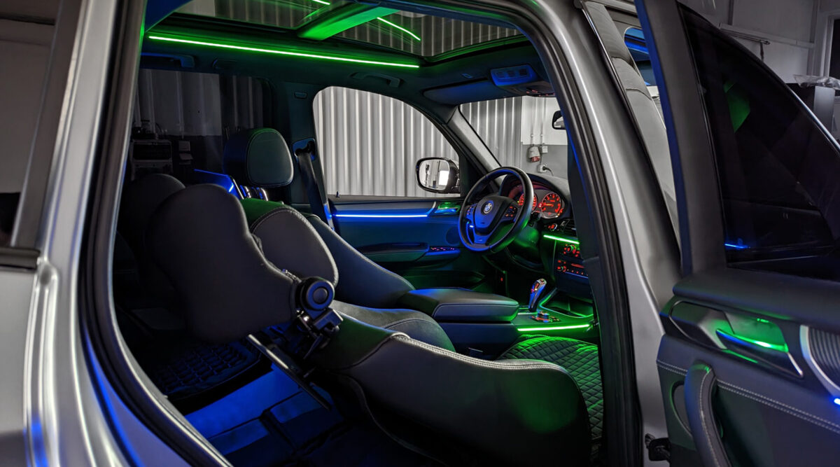 Iluminación Ambiental BMW X3 (F25) - Imagen 13