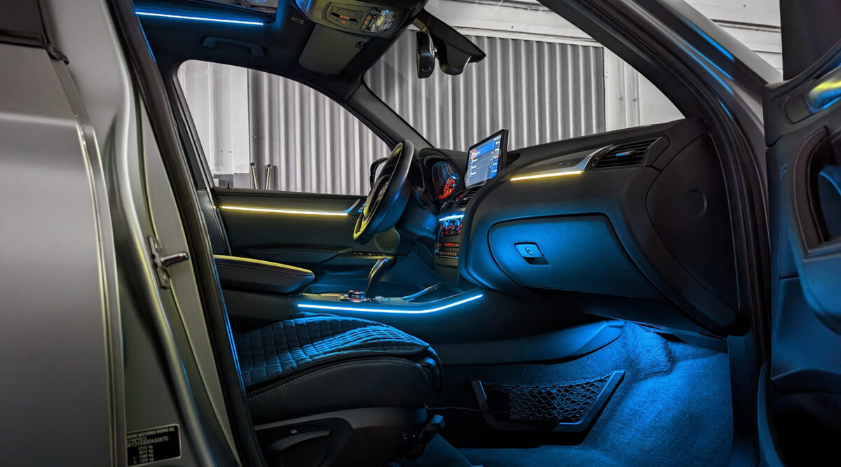 Iluminación Ambiental BMW X3 (F25) - Imagen 12