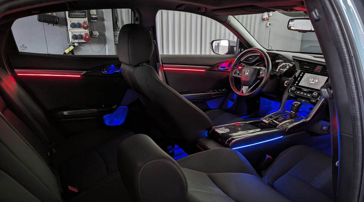 Iluminación Ambiental Honda Civic - Imagen 2