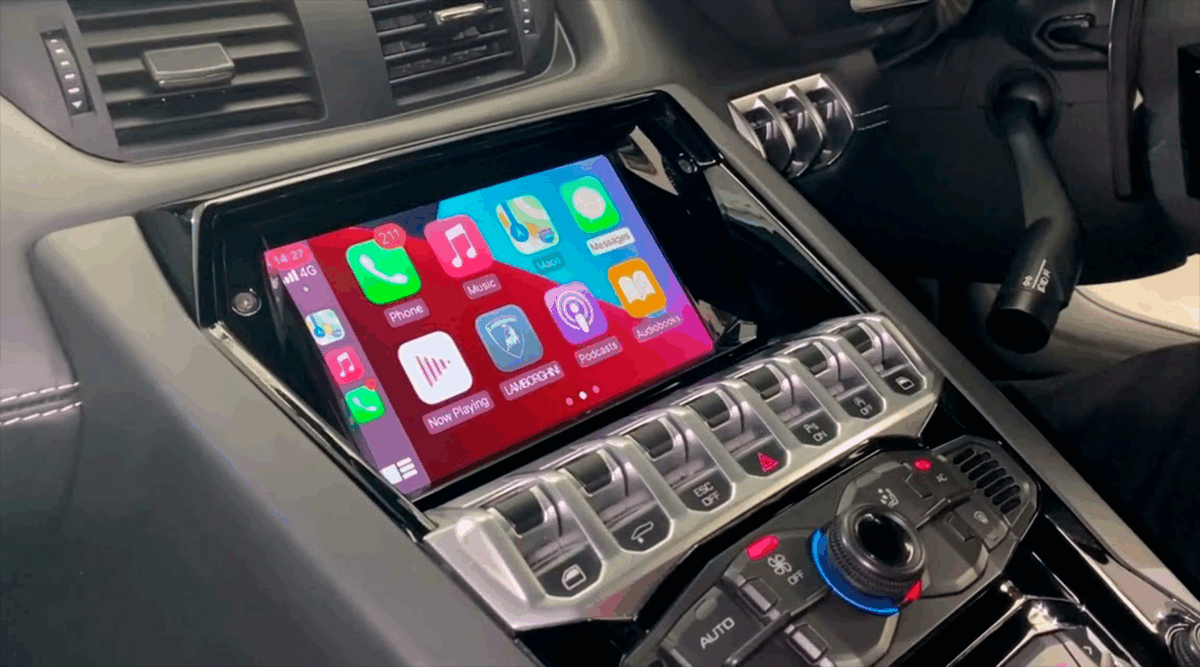 Modulo Interface CarPlay + Android Auto para Lamborghini - Imagen 2