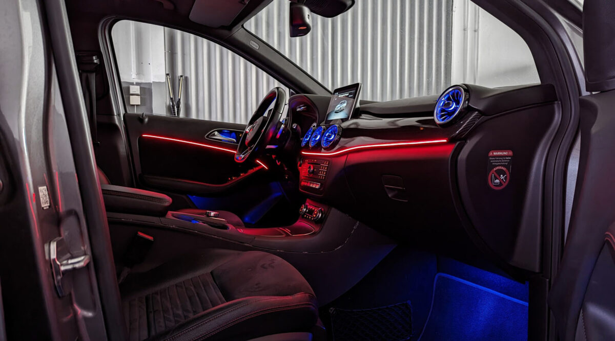 Iluminación Ambiental Mercedes-Benz Clase B (W246) - Imagen 4