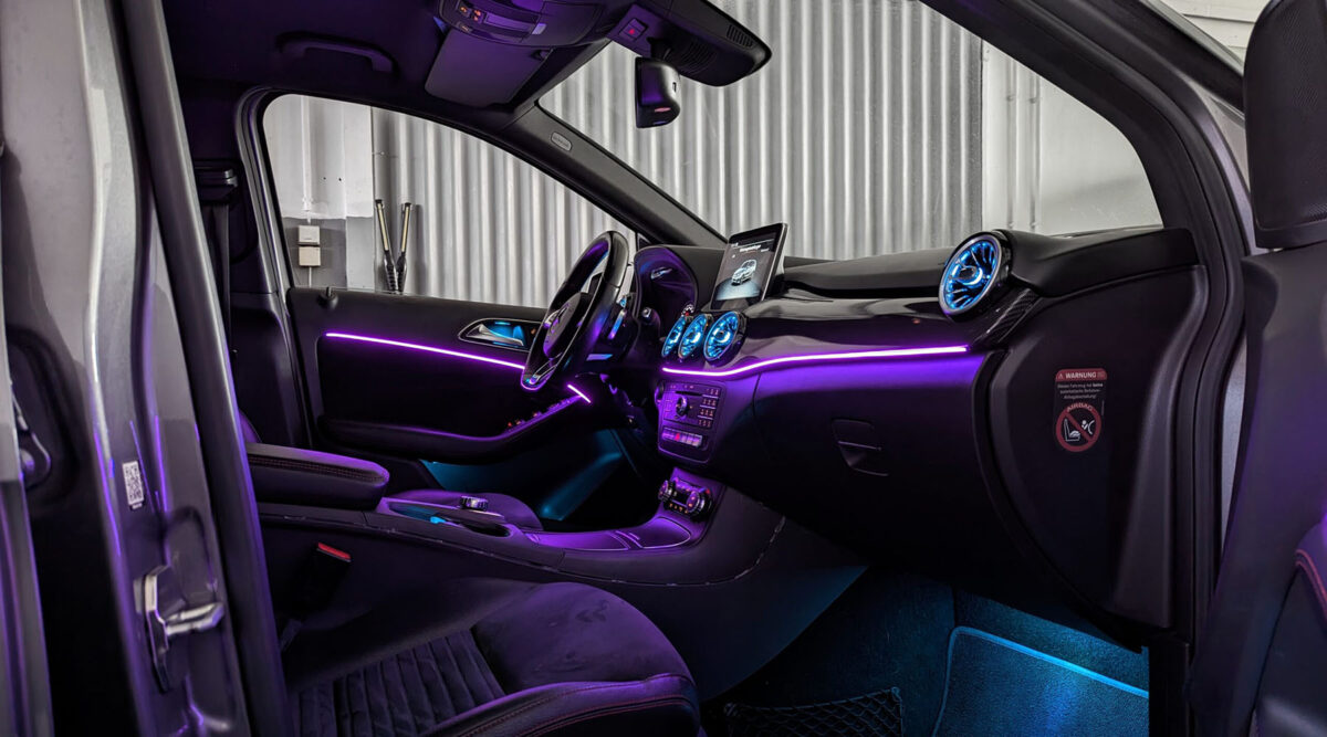 Iluminación Ambiental Mercedes-Benz Clase B (W246) - Imagen 5