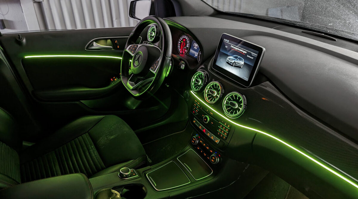 Iluminación Ambiental Mercedes-Benz Clase B (W246) - Imagen 7