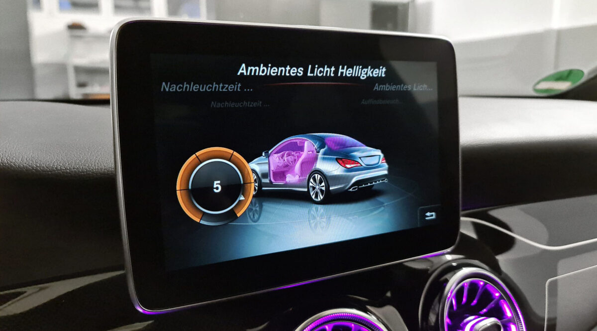 Iluminación Ambiental Mercedes-Benz Clase A (W176) - Imagen 3