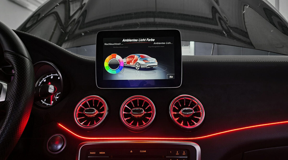 Iluminación Ambiental Mercedes-Benz Clase A (W176) - Imagen 8