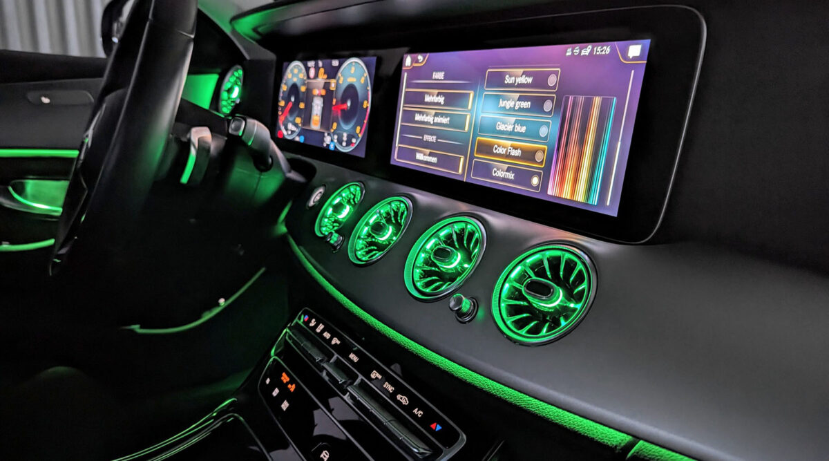 Iluminación Ambiental Mercedes-Benz Clase E (W213) - Imagen 5